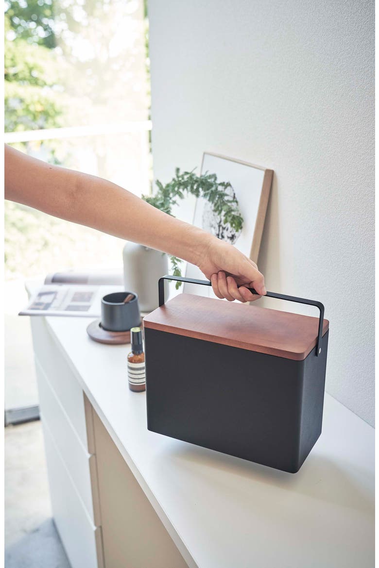 Odds & Ends Steel Organizer, Alternate, color, BLACK