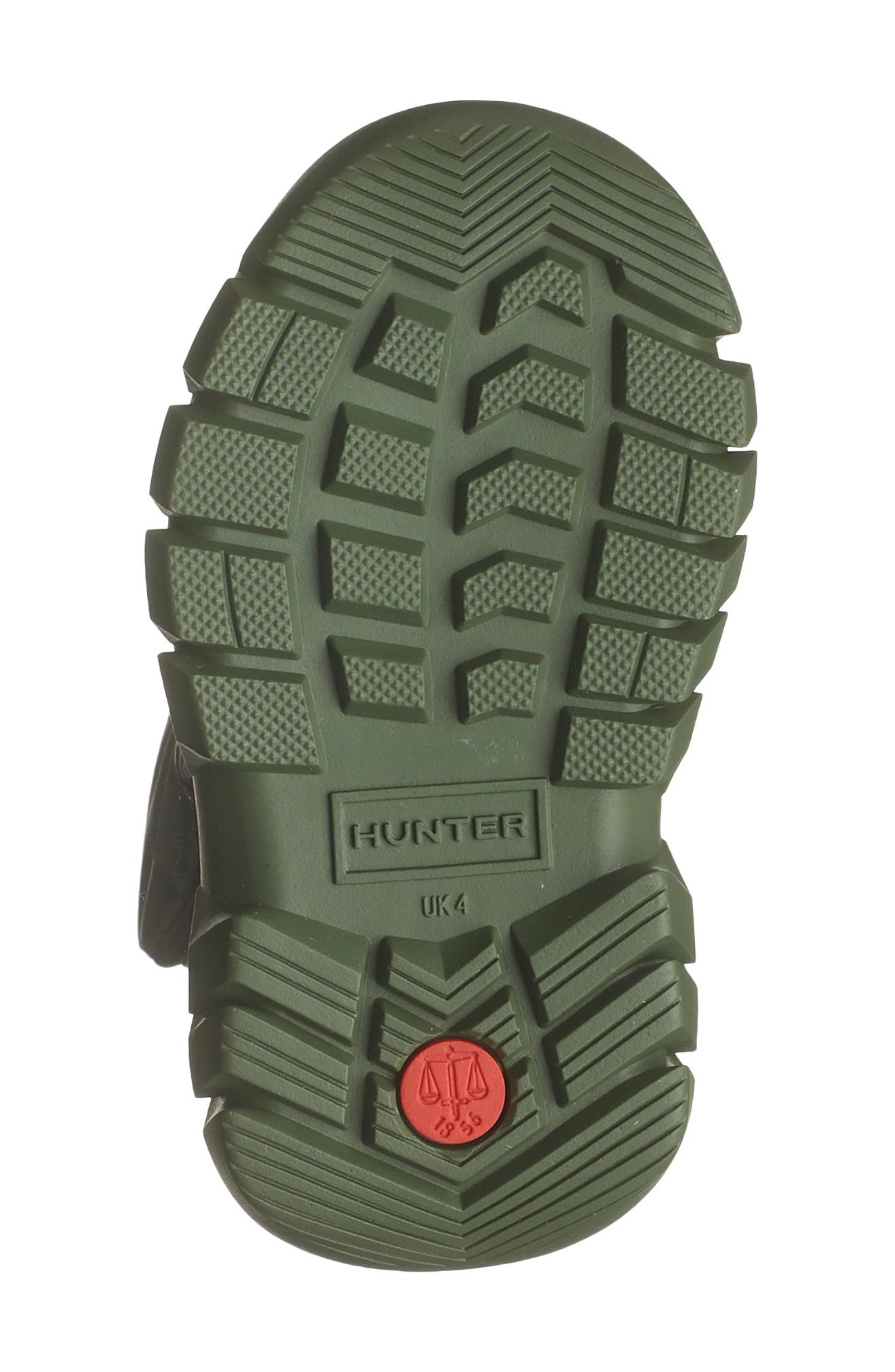 Hunter Kids' Intrepid Waterproof Snow Boot, Alternate, color, Flexing Green