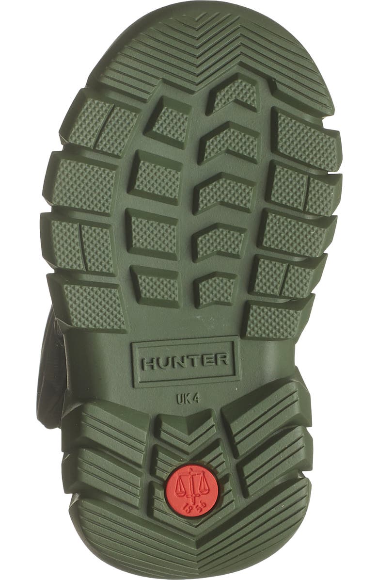 Hunter Kids' Intrepid Waterproof Snow Boot, Alternate, color, Flexing Green