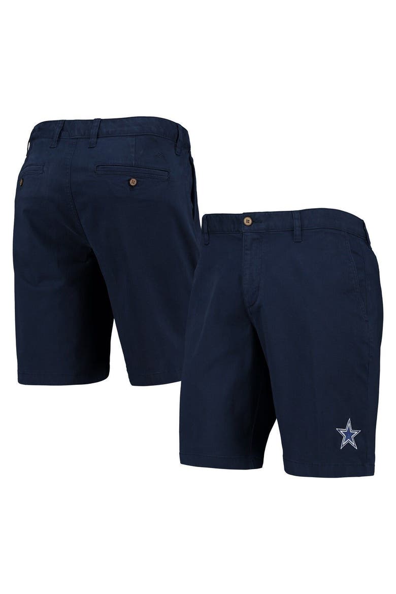 Men's Tommy Bahama Navy Dallas Cowboys Boracay Tri-Blend Shorts, Main, color, Navy
