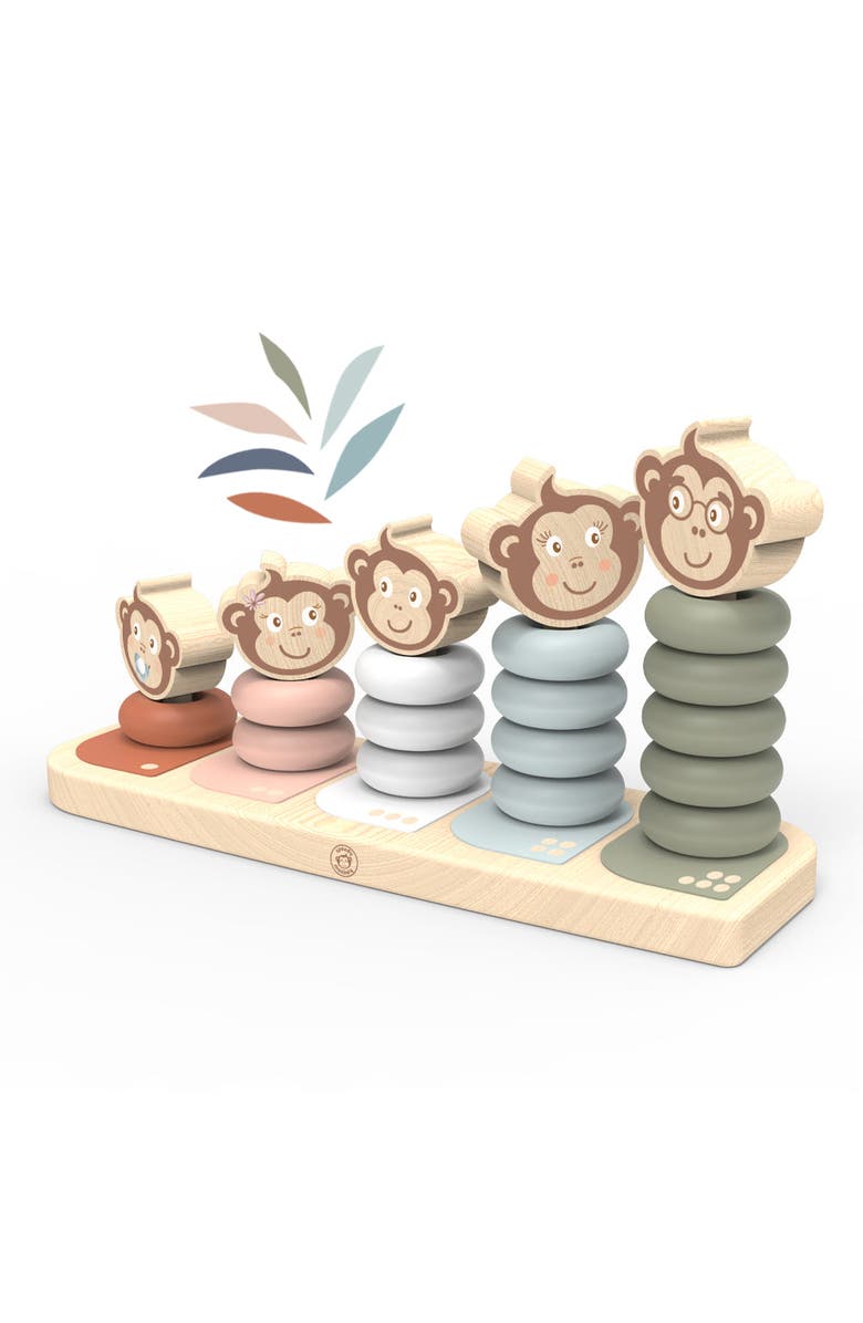 Speedy Monkey Monkey Family Stacker, Main, color,