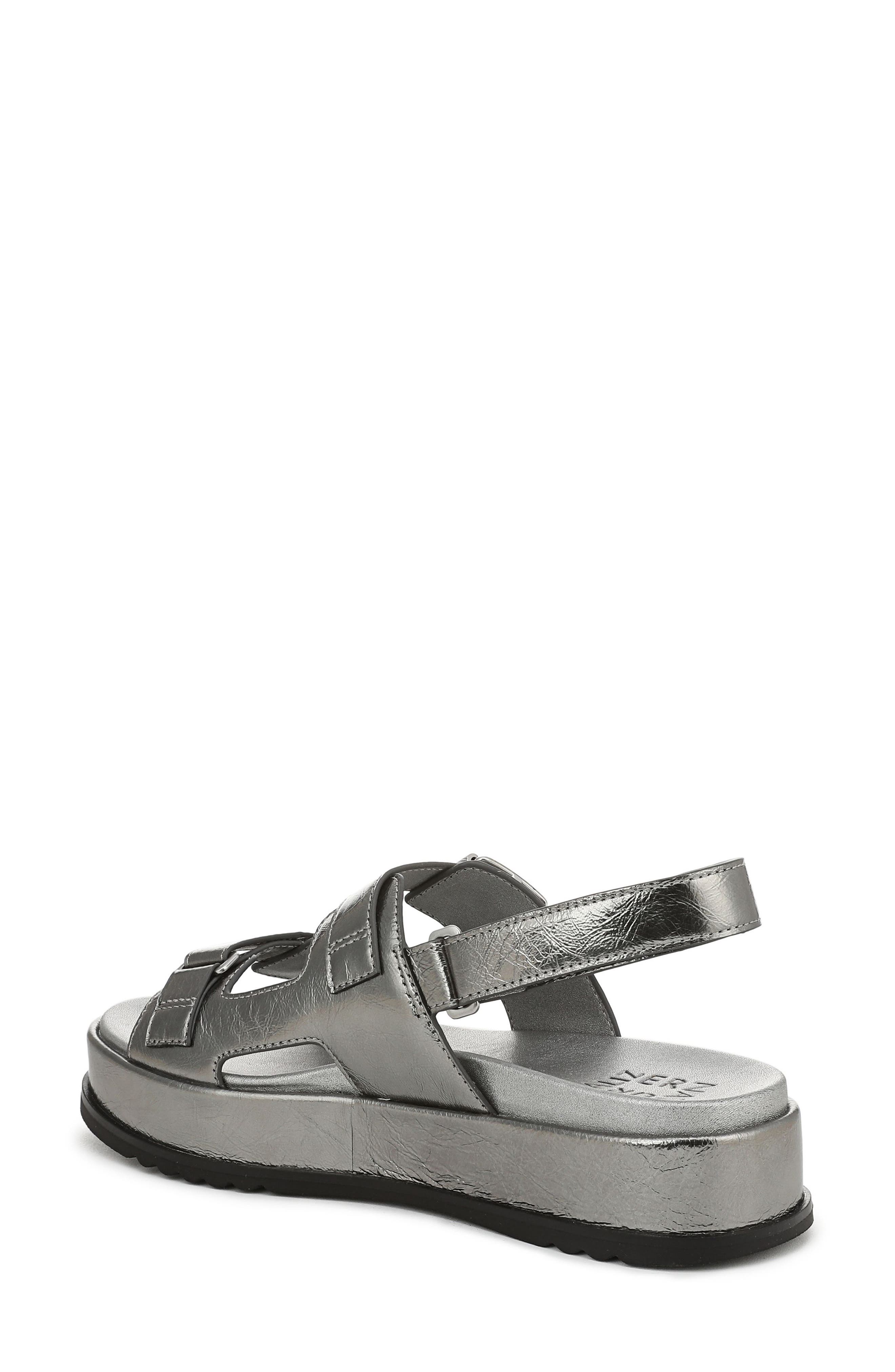 Naturalizer Ziva Slingback Sandal, Alternate, color, Pewter