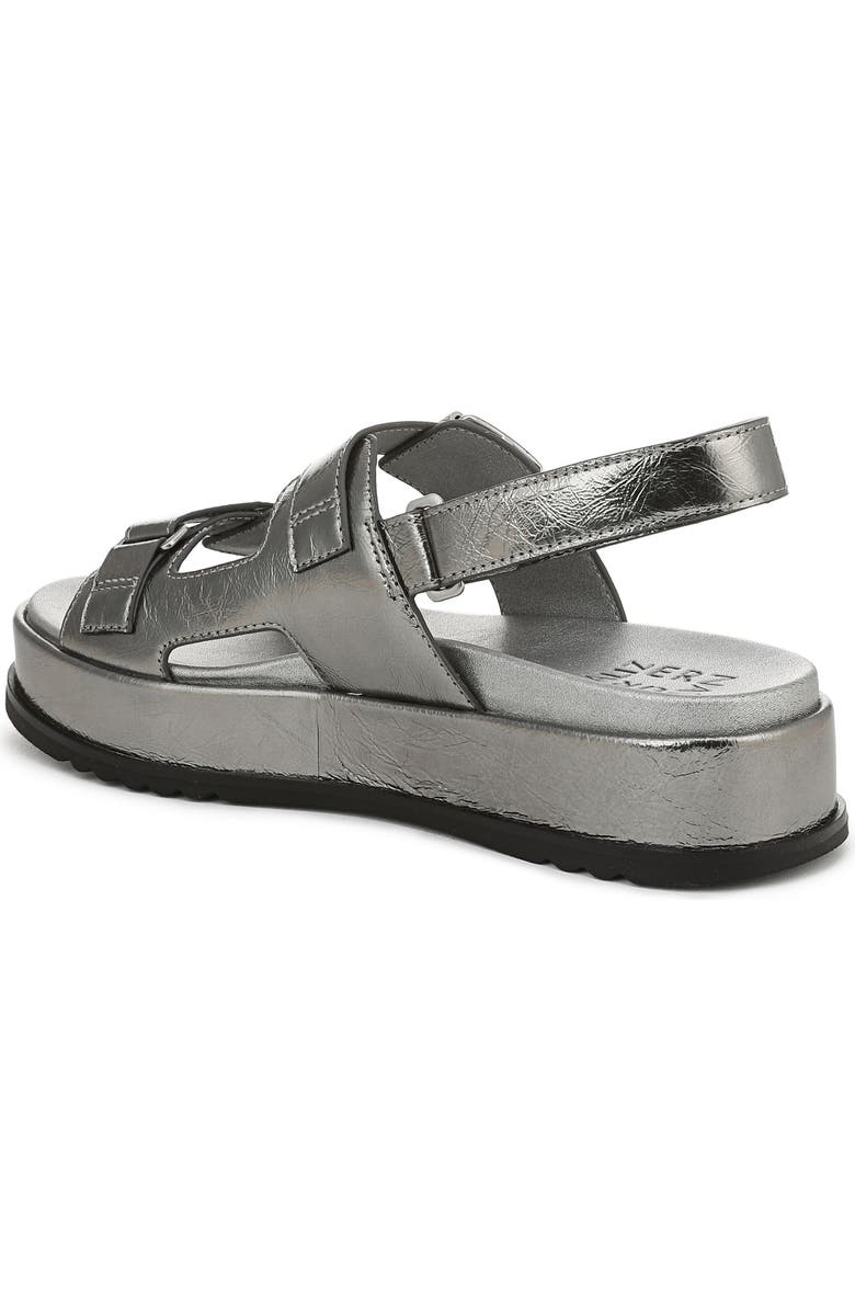 Naturalizer Ziva Slingback Sandal, Alternate, color, Pewter