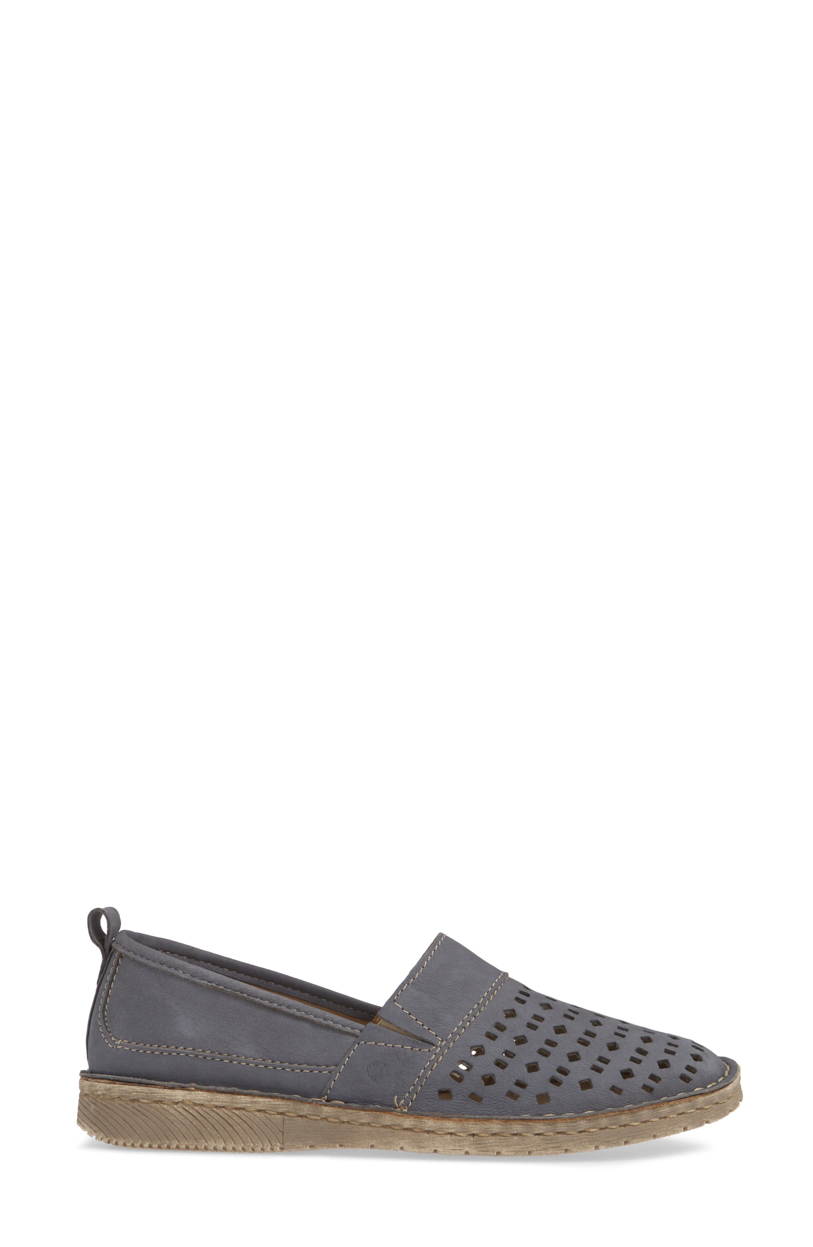 Sofie 27 Flat, Alternate, color, JEANS A