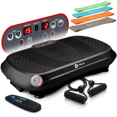Waver Vibration Plate Exercise Machine Whole Body Vibrating Platform