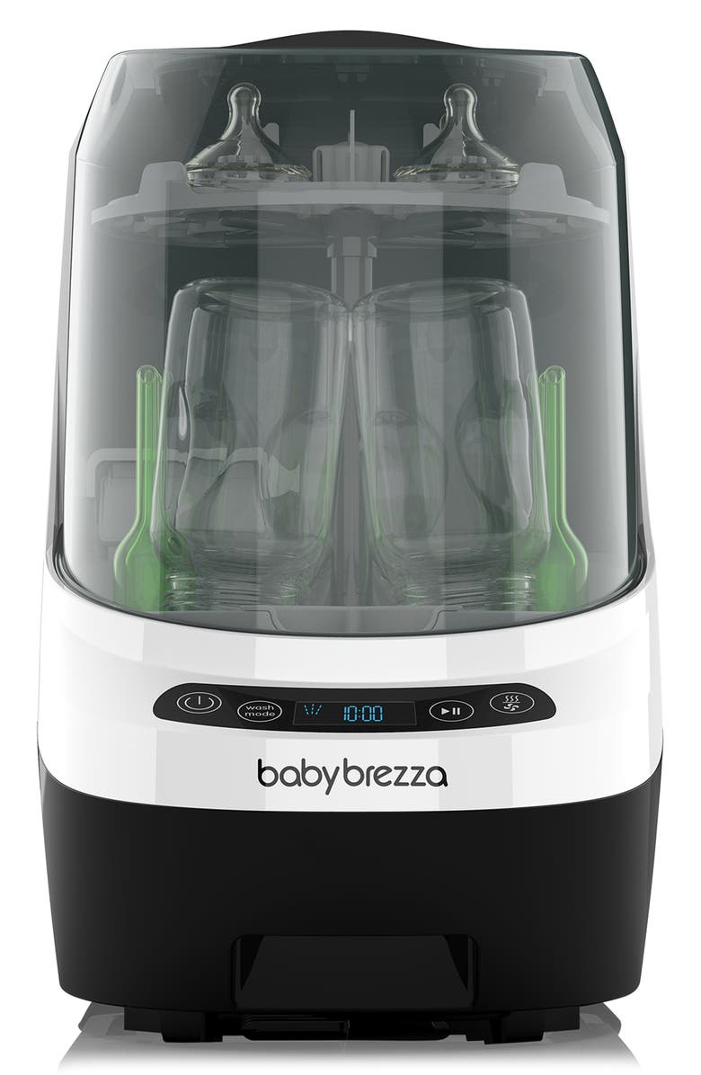 BABY BREZZA Bottle Washer Pro<sup>®</sup>, Main, color, White/ Black