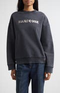 Stella McCartney Hardcore French Terry Graphic Hoodie