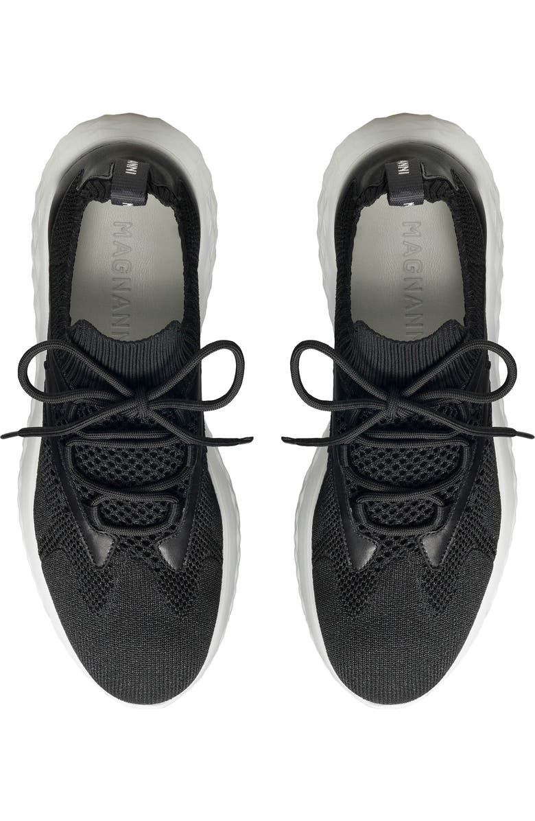 Magnanni Alto Platform Sneaker, Alternate, color, Black