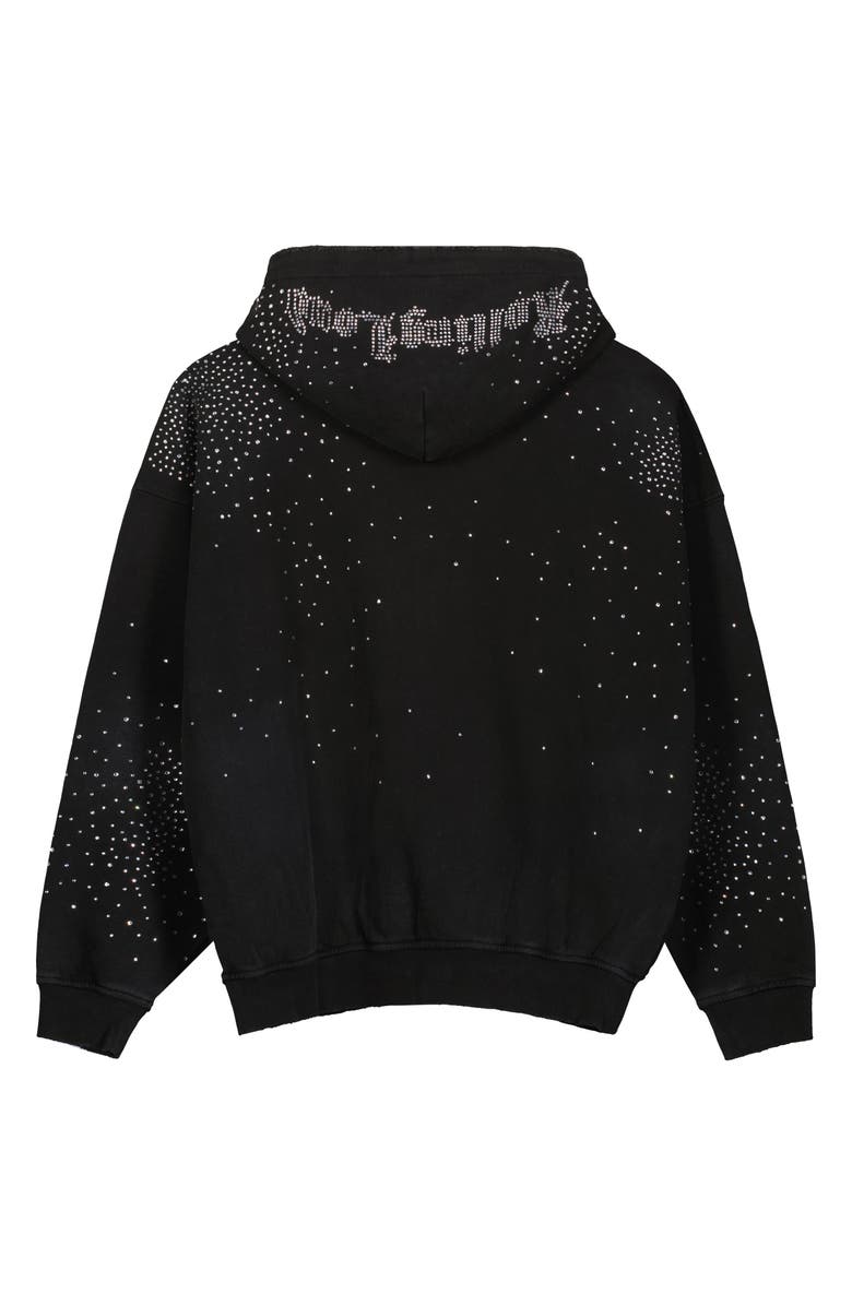 Rolling Loud Punk Riot Graphic Zip-Up Hoodie, Alternate, color, Washed Black