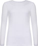 Anatomie Kim Mesh-Sleeve Top in Pima Modal