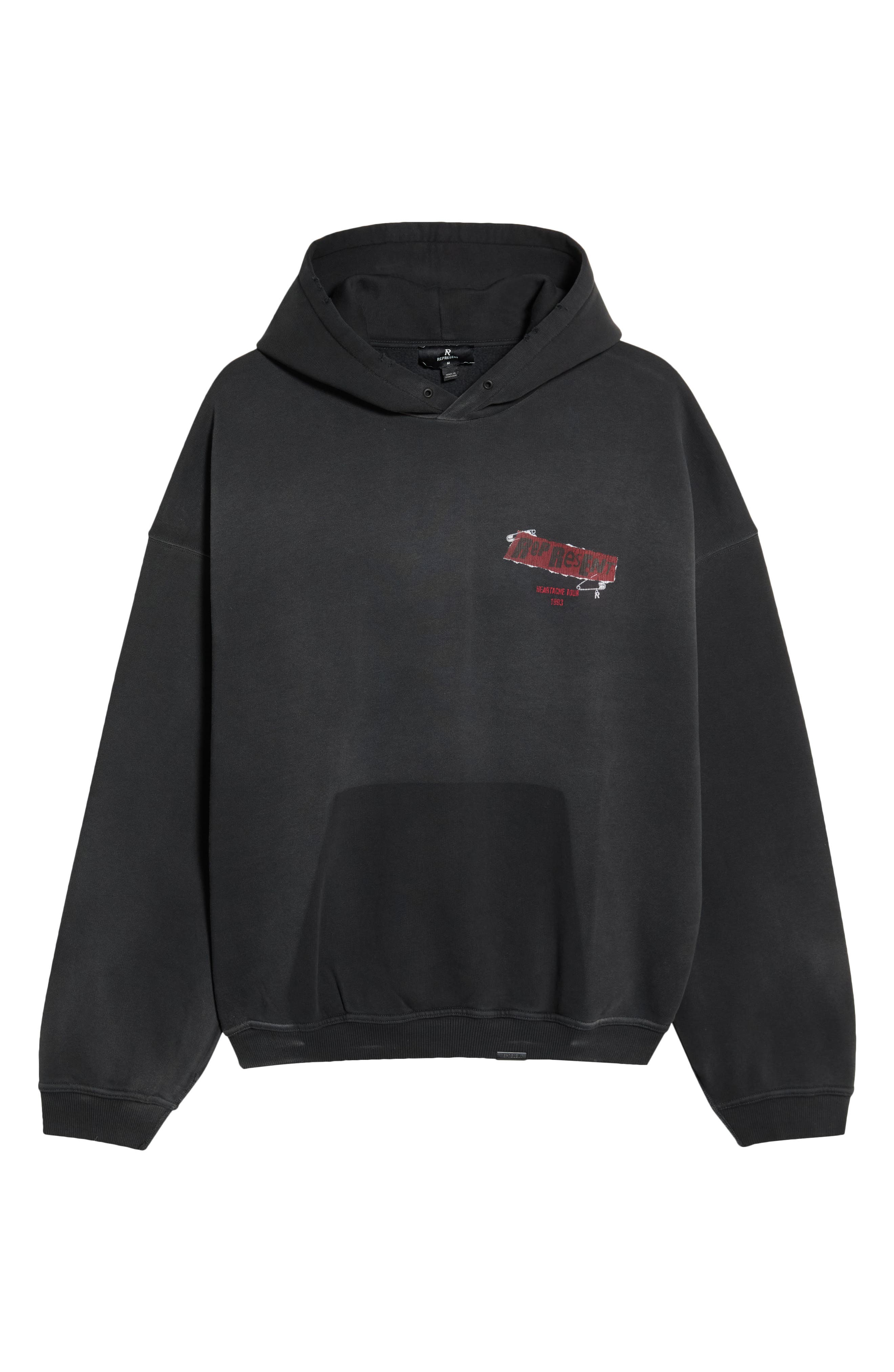Represent Ransom Cotton Hoodie (Men) | Nordstrom