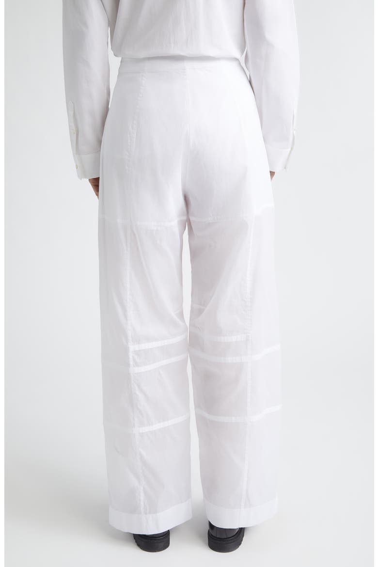 Multicut Cotton Pants, Alternate, color, OPTIC WHITE