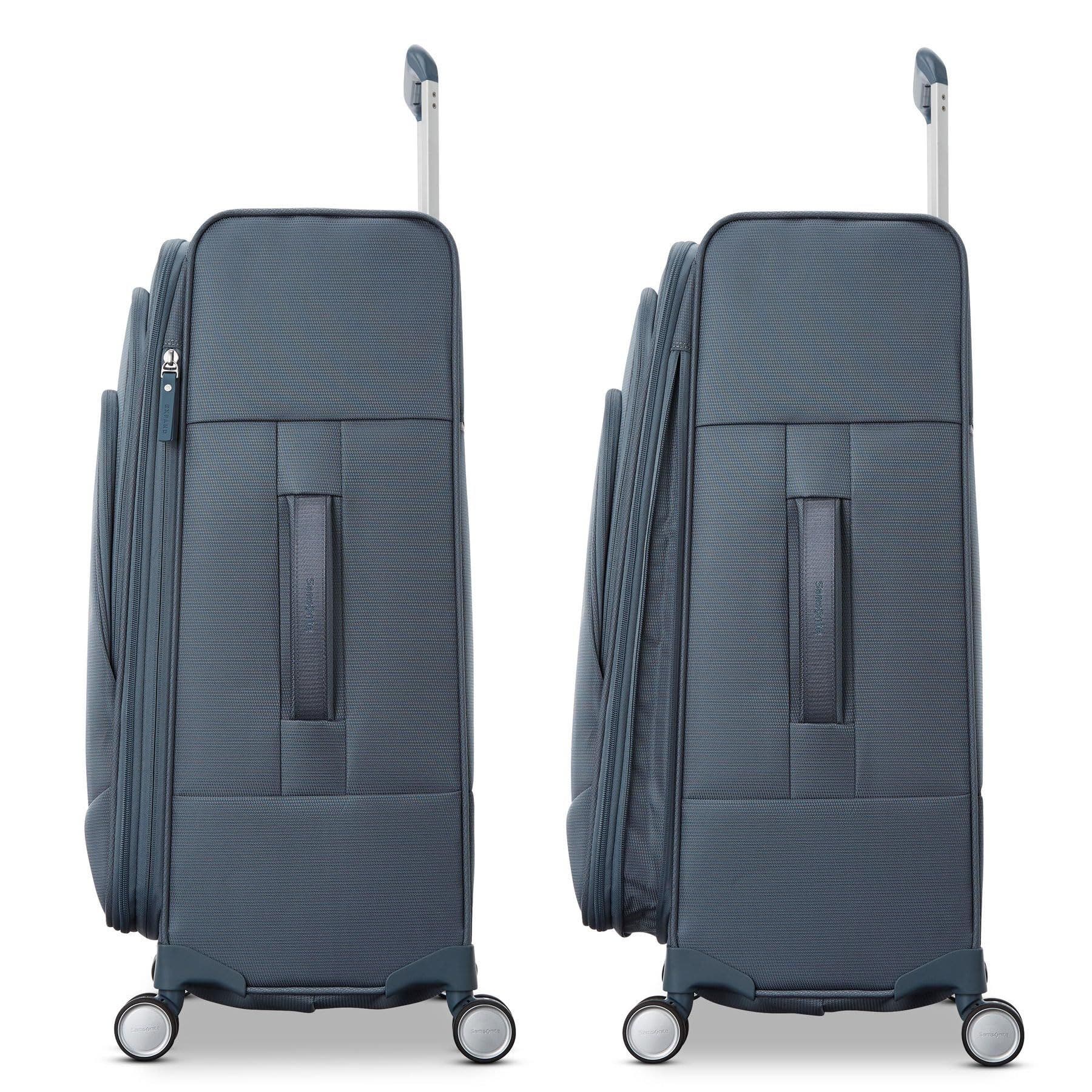 Samsonite UpLIFT Checked-Large 29-InchLightweight Softside Expandable Spinner, Alternate, color, Black
