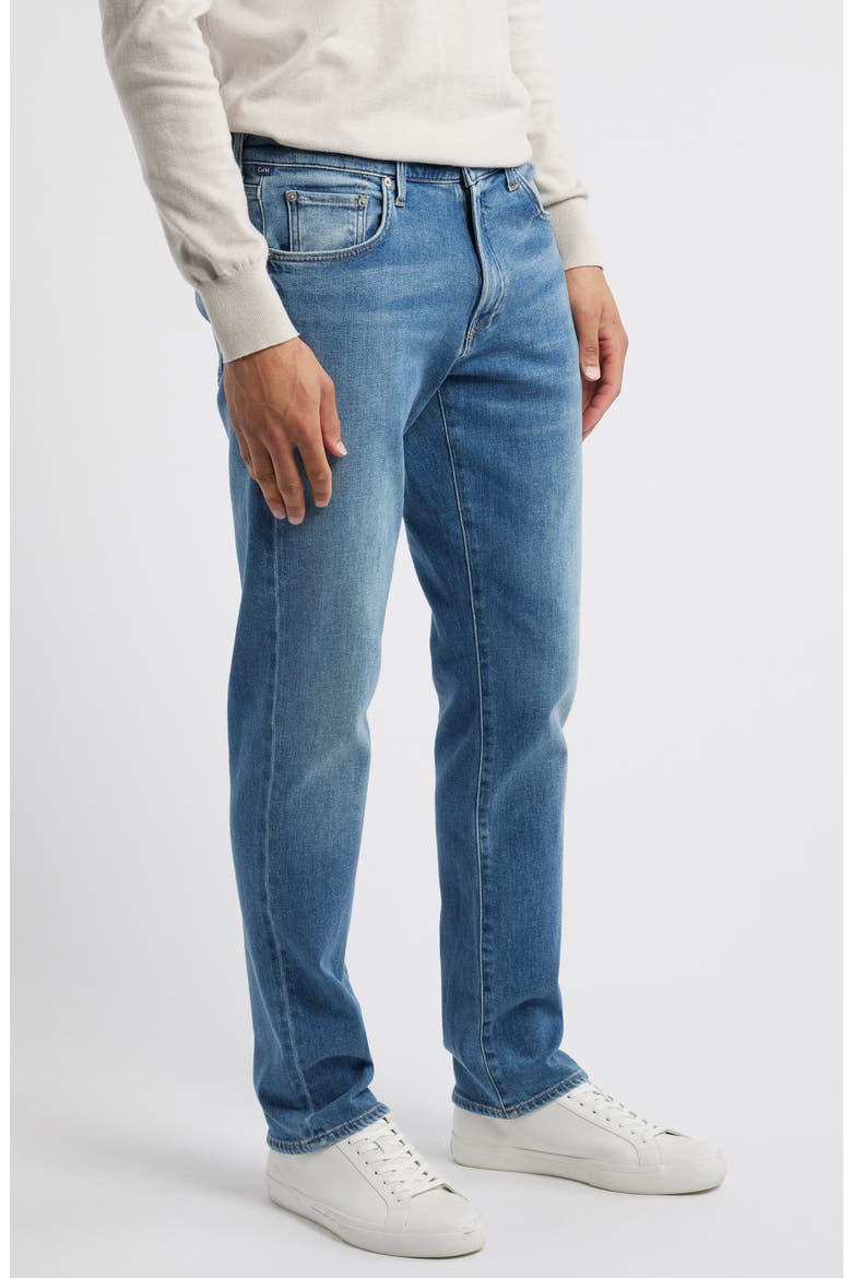 Gage Slim Straight Stretch Cotton & Cashmere Jeans, Alternate, color, ANDERS