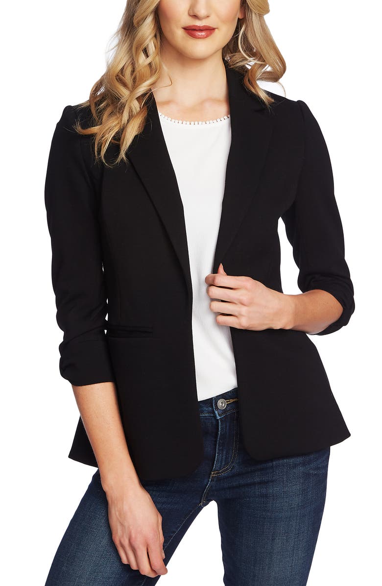 CeCe Knit Blazer, Main, color, 