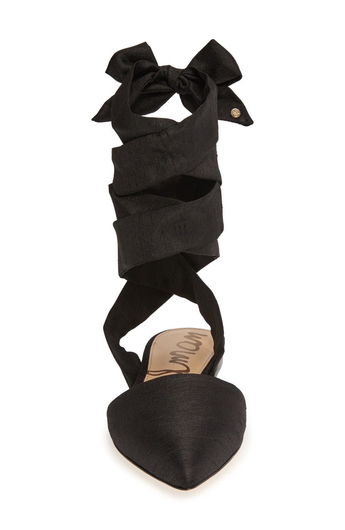 Sam Edelman Brandie Lace-Up Flat, Alternate, color, 