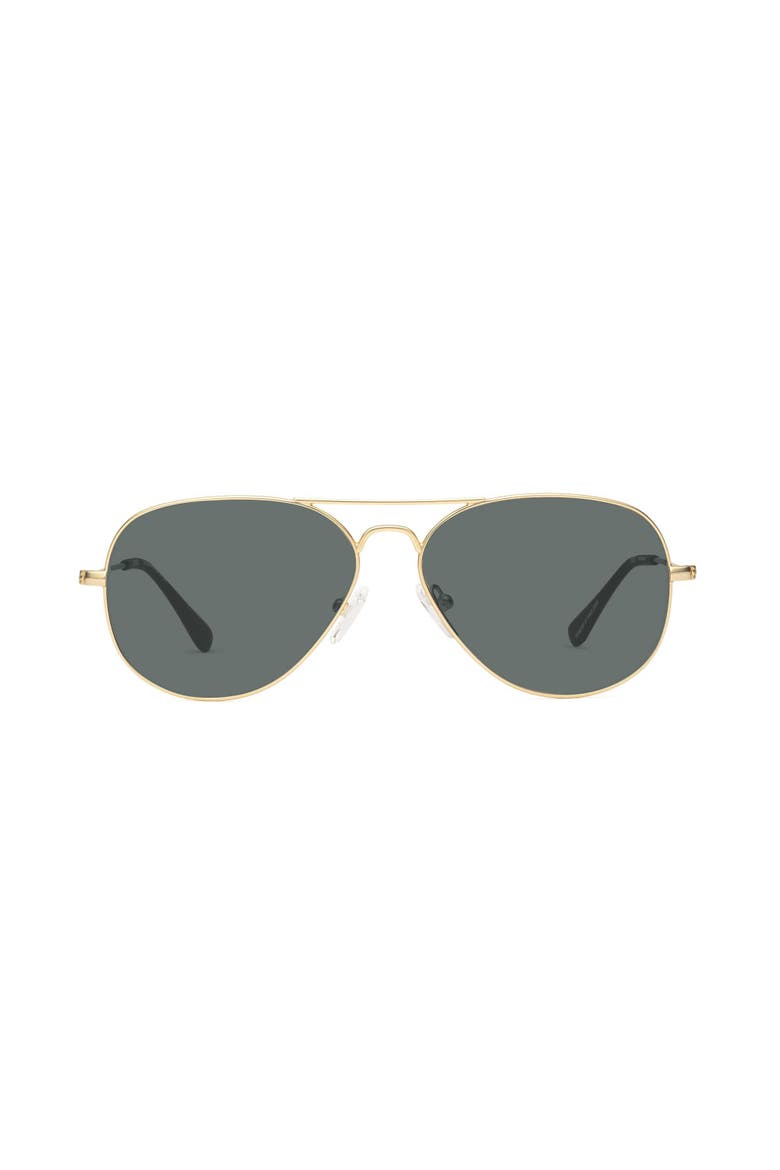 Mabuhay | Polarized Sunglasses, Alternate, color, Matte Gold - Polarized Gray