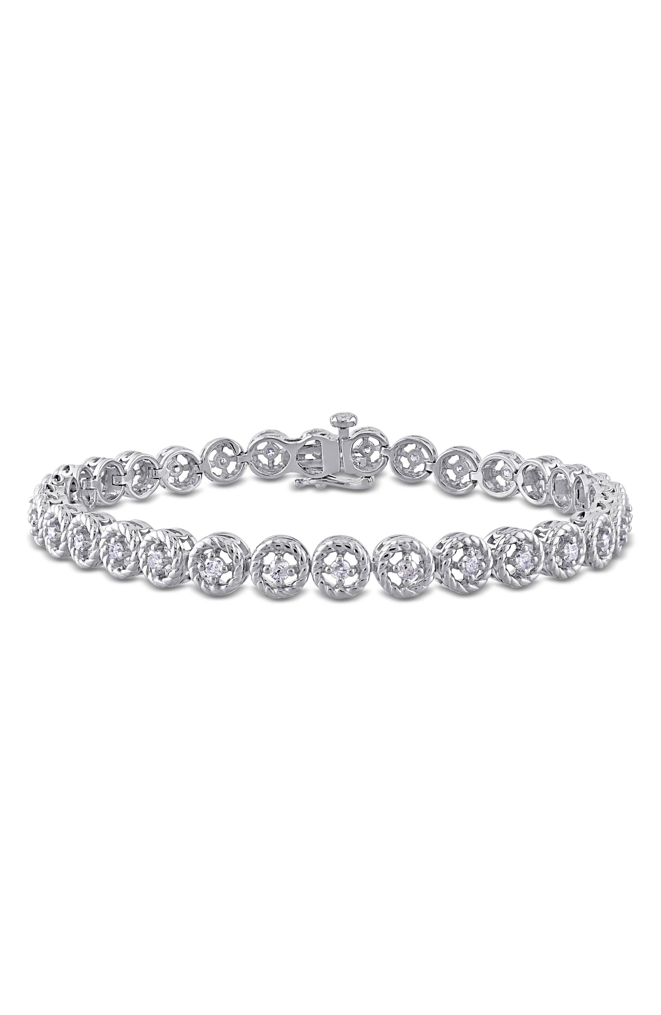 DELMAR Diamond Tennis Bracelet - 0.99ct.