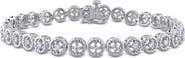 DELMAR Diamond Tennis Bracelet - 0.99ct.