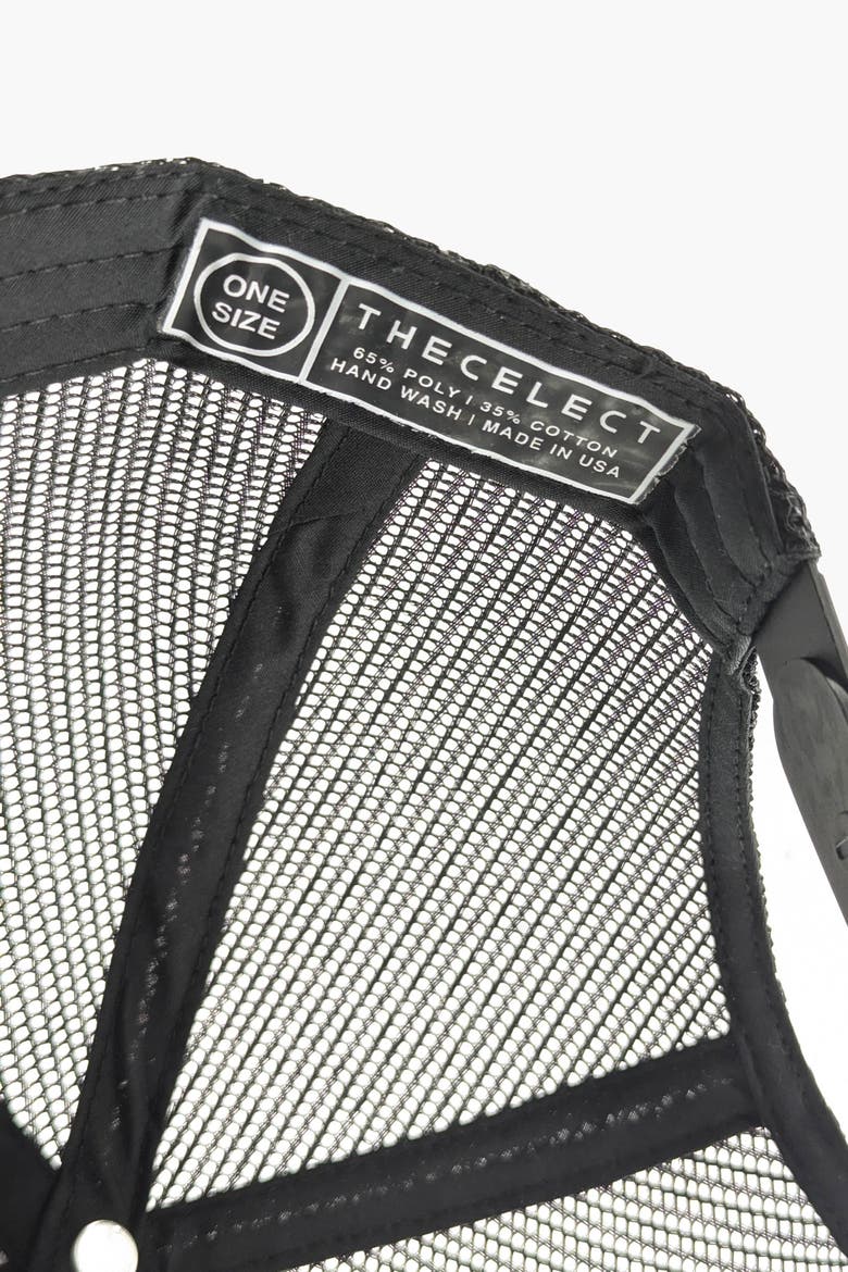 Loading White Mid Profile Cap, Alternate, color, black