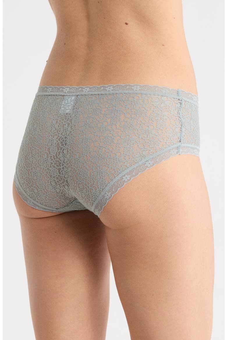 Assorted 5-Pack Lace Hipster Briefs, Alternate, color, GREY BLUE- PINK MULTI