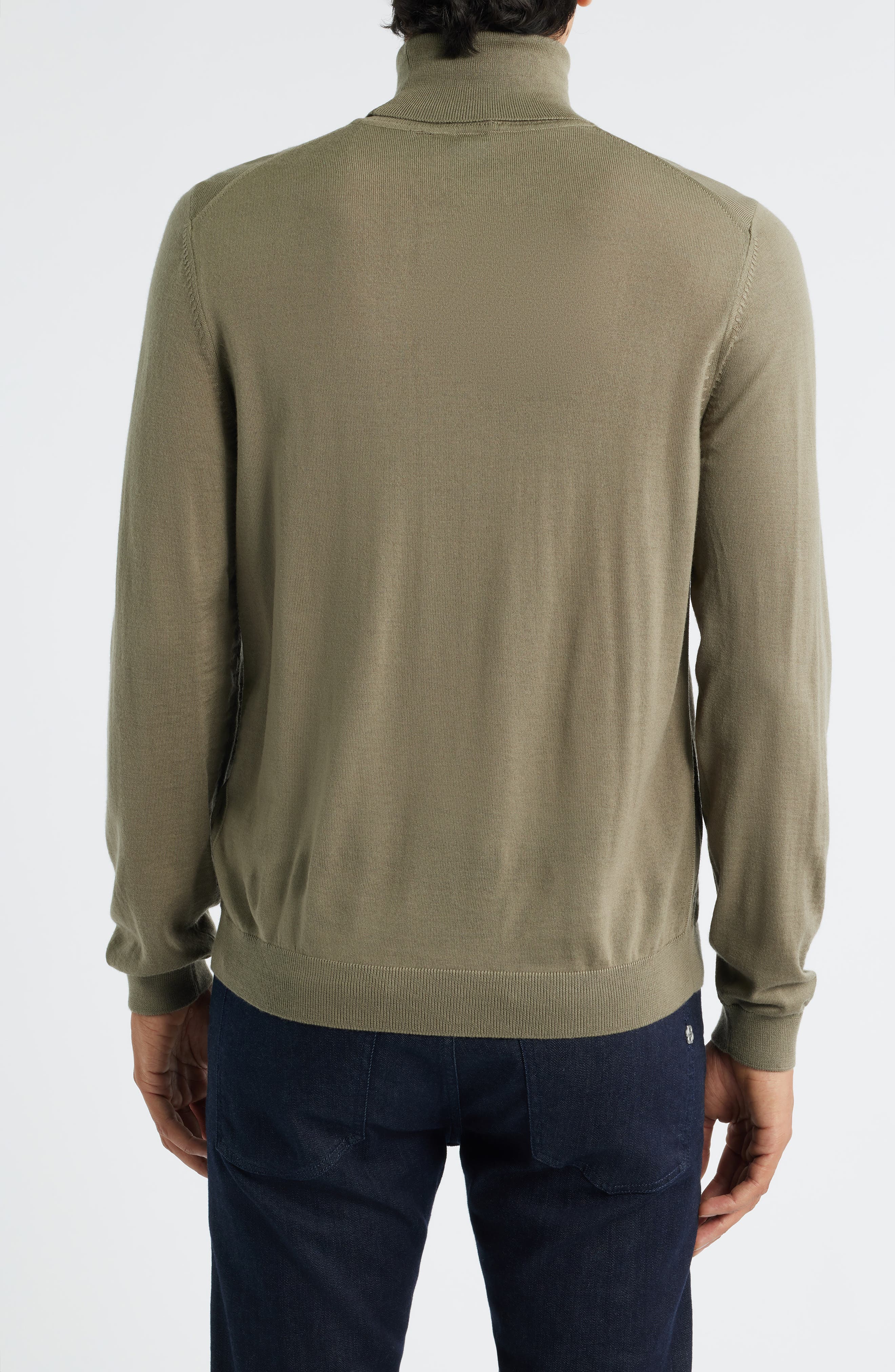Musso Virgin Wool Turtleneck Sweater - image 4