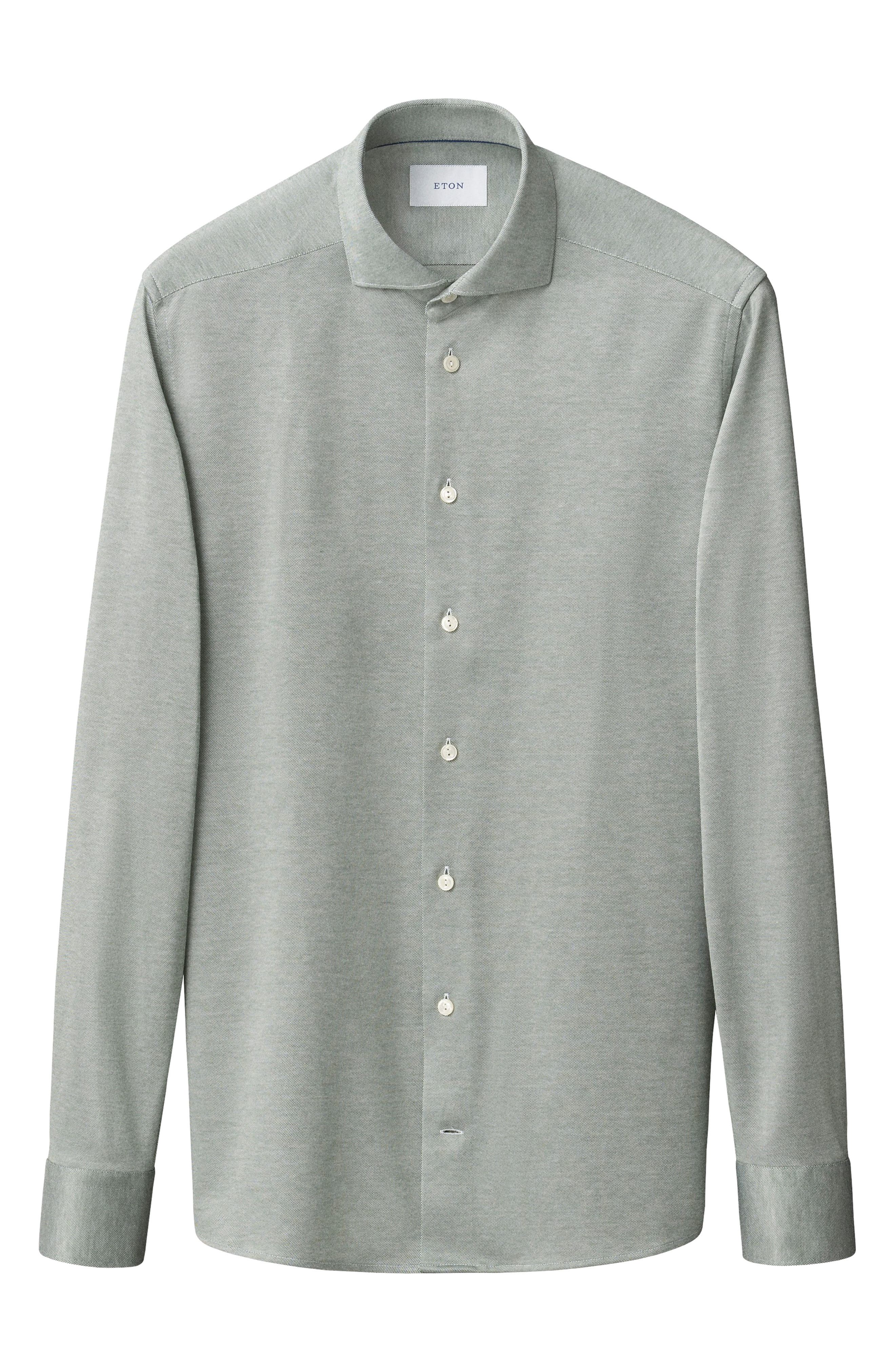 Eton Filo di Scozia Jersey Shirt (Men) | Nordstrom