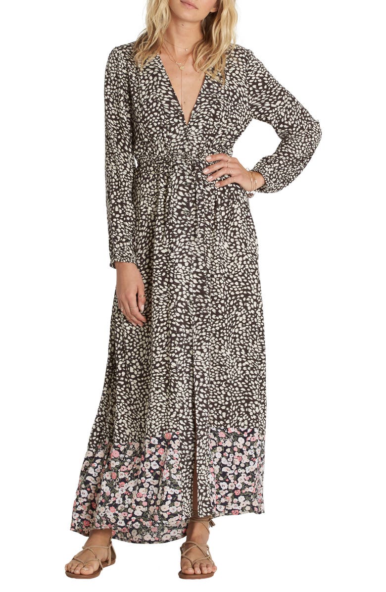 Billabong Allegra Print Maxi Dress, Main, color, 