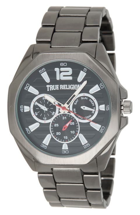 Multifunction Bracelet Watch, 43mm