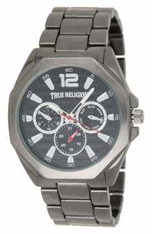 True Religion Multifunction Bracelet Watch, 43mm