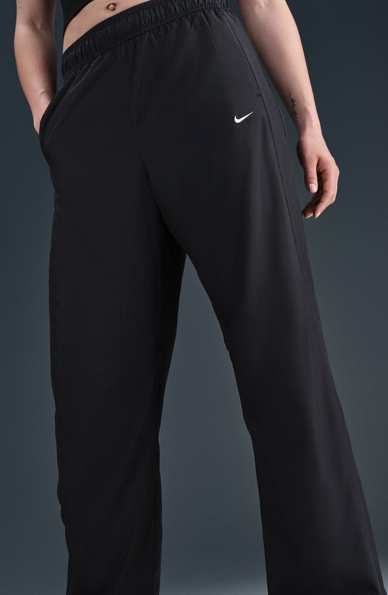 Nike Classic Open Hem Pants, Alternate, color, Black/ Sail