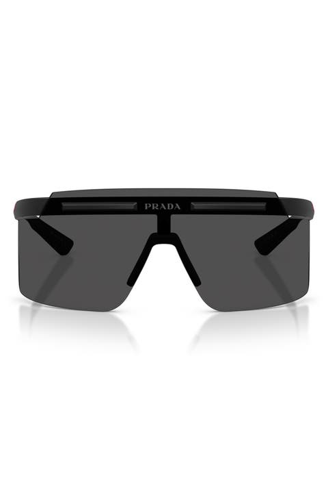 140mm Rectangular Shield Sunglasses