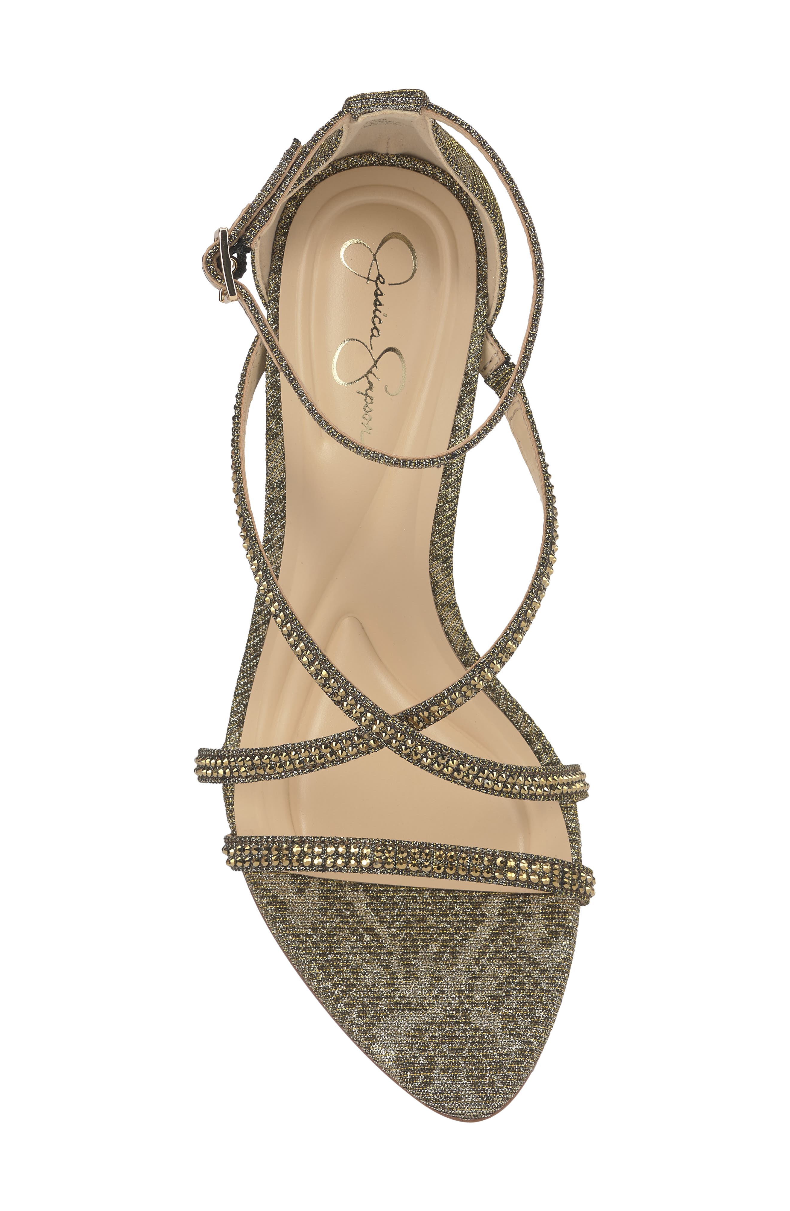 Kaliye Strappy Sandal, Alternate, color, GILDED GOLD