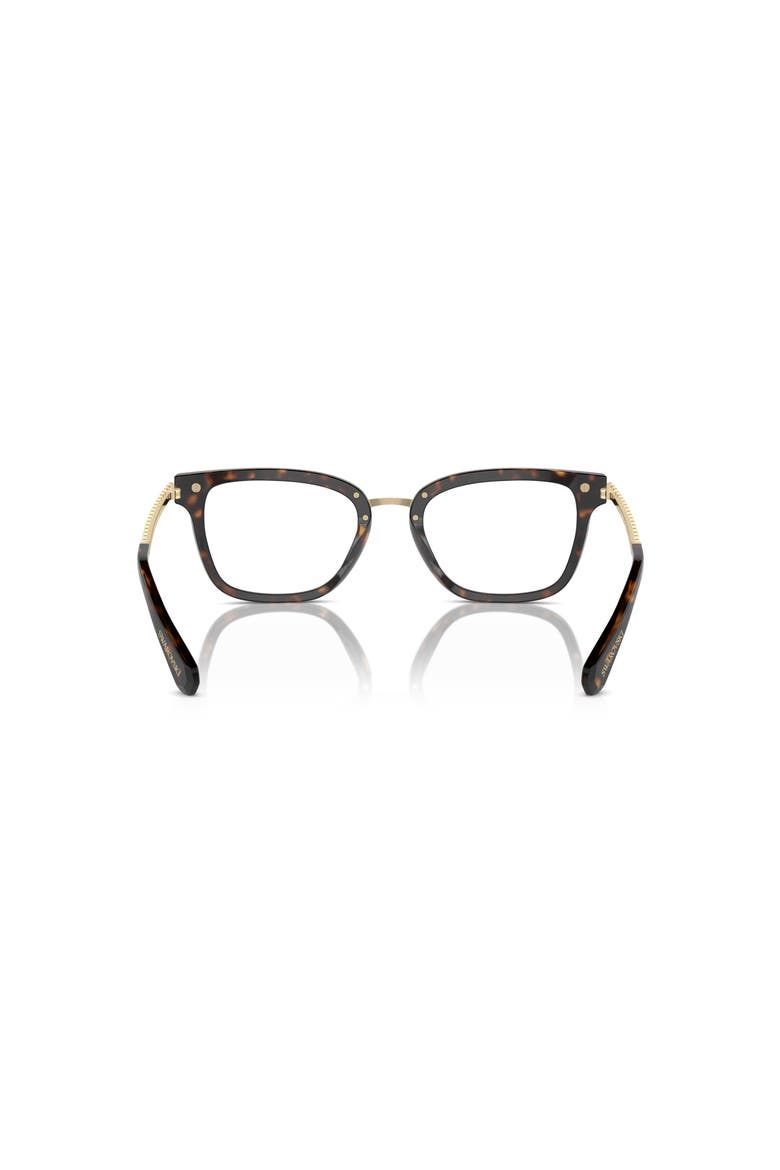 52mm Square optical glasses, Alternate, color, Brown