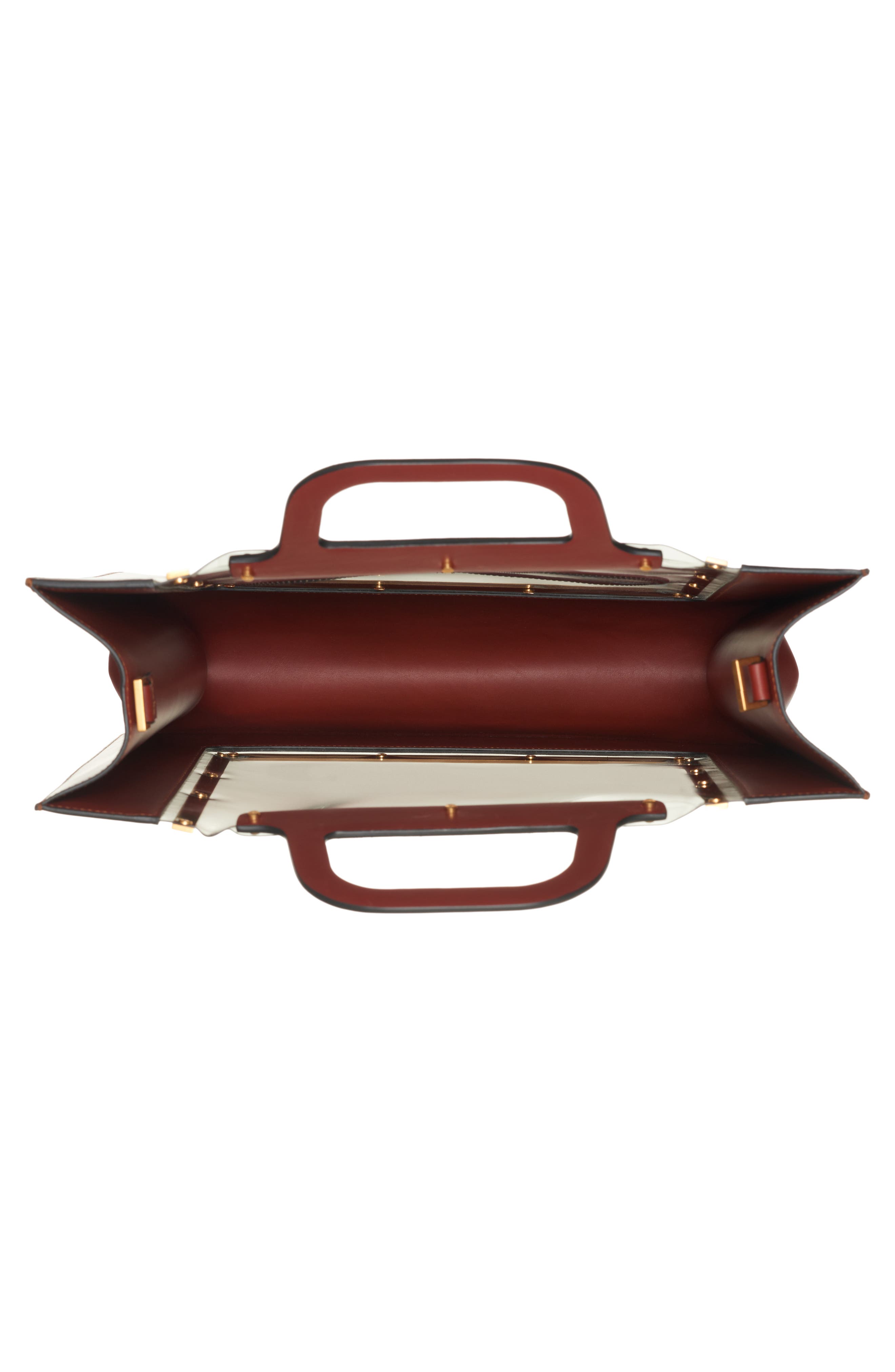 Valentino Garavani Reveal Nappa Trim Tote, Alternate, color, 