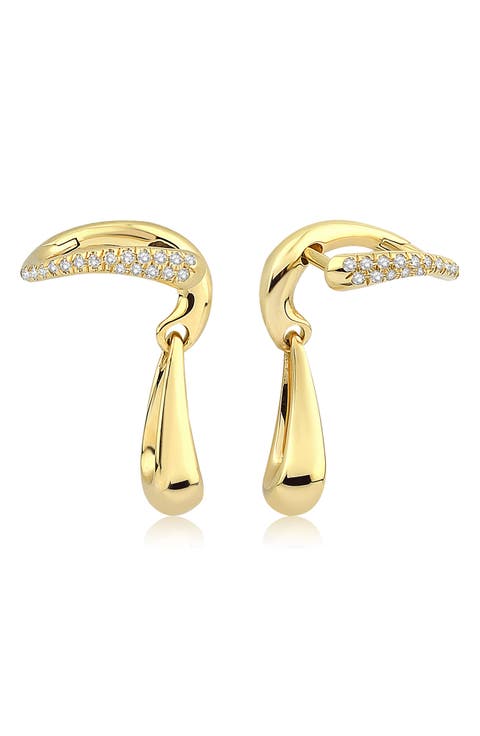 Little Moment Diamond Ear Jackets