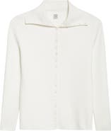 TOTEME Fitted Polo Cardigan