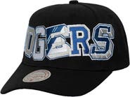 Mitchell & Ness Men's Mitchell & Ness Black Los Angeles Dodgers Hyper Type Pro Crown Snapback Hat