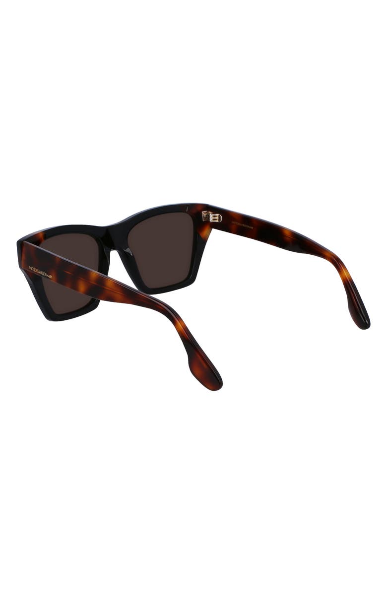 Victoria Beckham 55mm Modified Rectangle Sunglasses, Alternate, color,