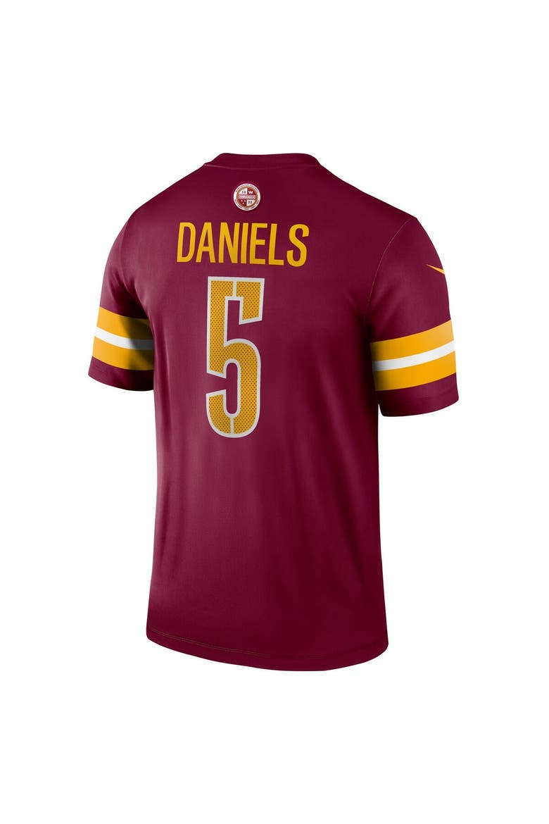 Men's Nike Jayden Daniels Burgundy Washington Commanders Legend Player Performance Top, Alternate, color, Burgundy