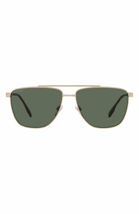Burberry Blaine 61mm Pilot Sunglasses