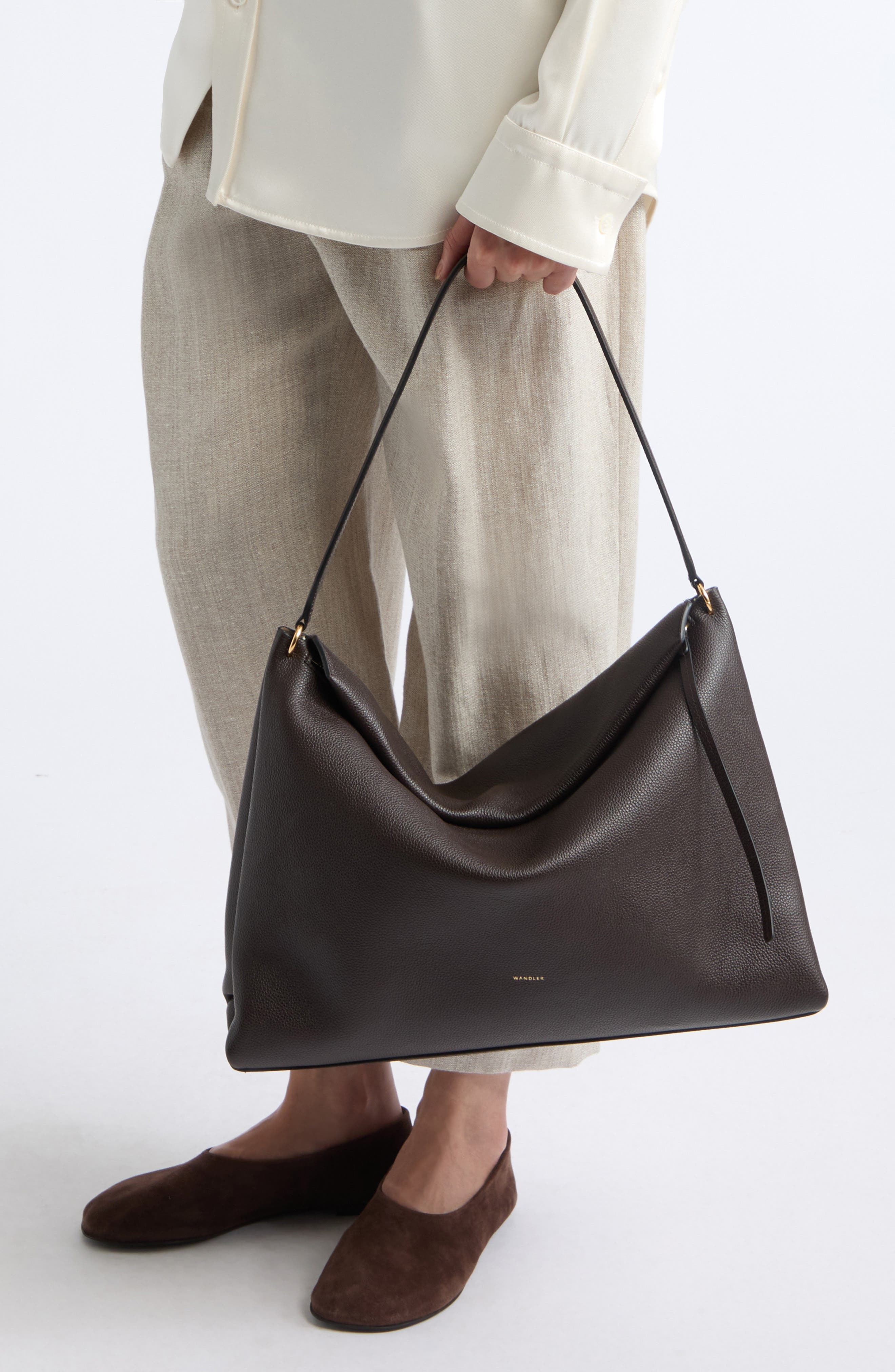 Penelope Leather Tote, Alternate, color, SOIL CRUST
