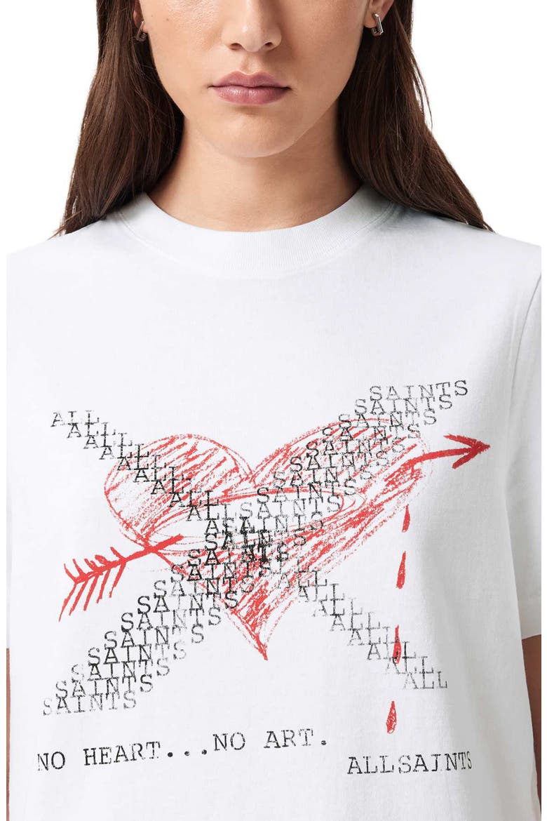 Heartache Lisa Cotton Graphic T-Shirt, Alternate, color, WHITE