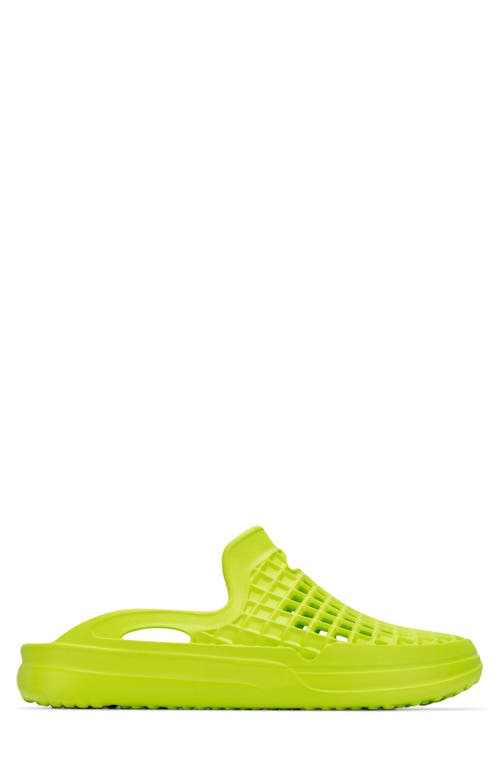Lusso Cloud Scenario Perforated Clog In Volley Yellow