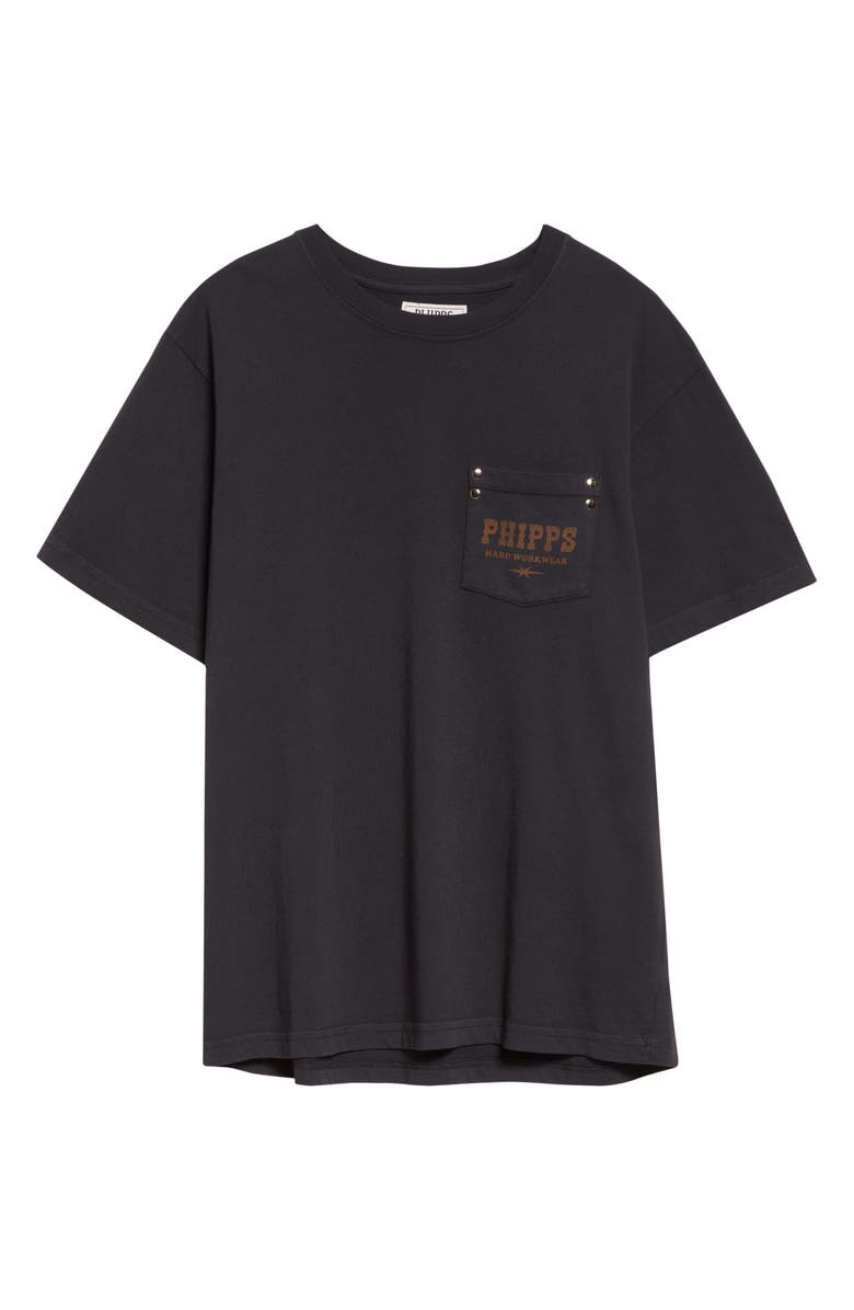 PHIPPS Hard Workwear Pocket Graphic T-Shirt, Alternate, color, Black
