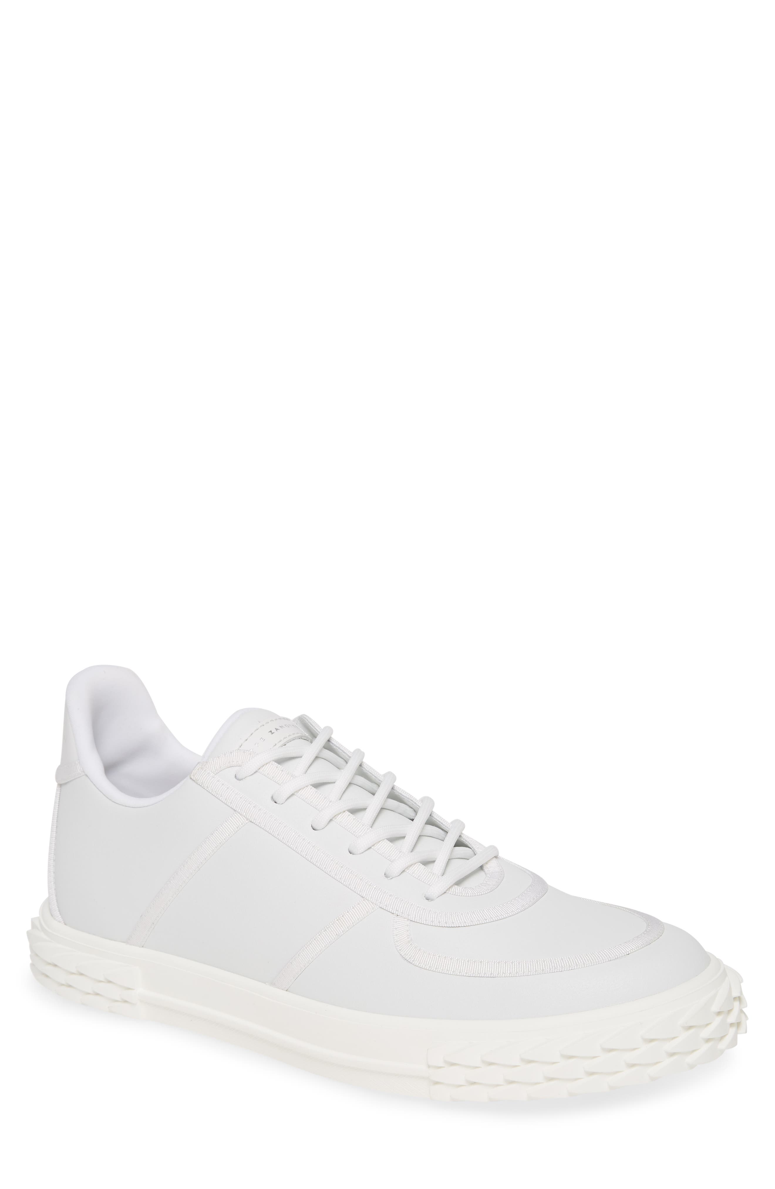 Low-Top Sneaker, Main, color, WHITE