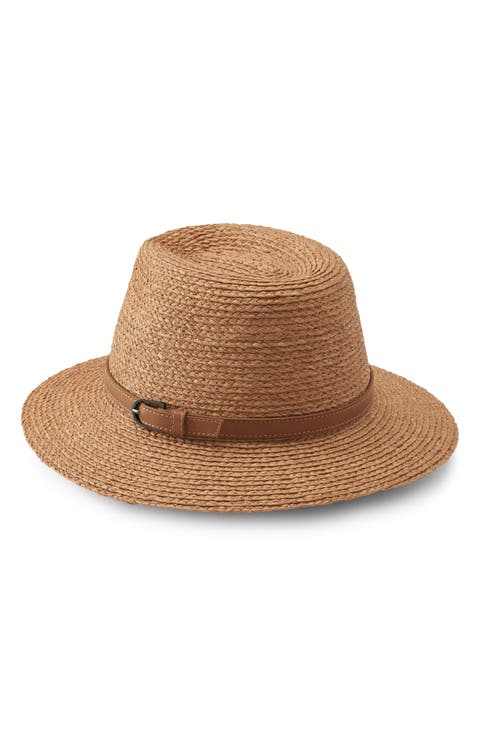 Billie Raffia Fedora
