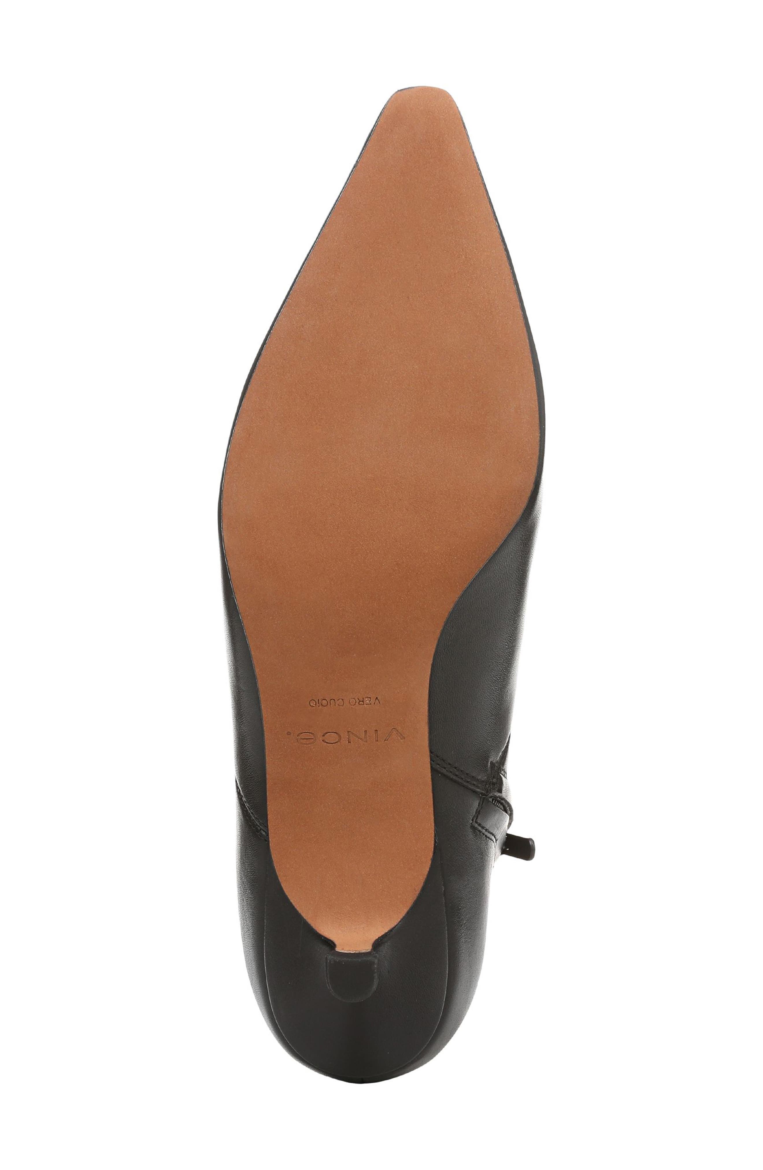 Vince Simone Kitten Heel Bootie, Alternate, color, Black