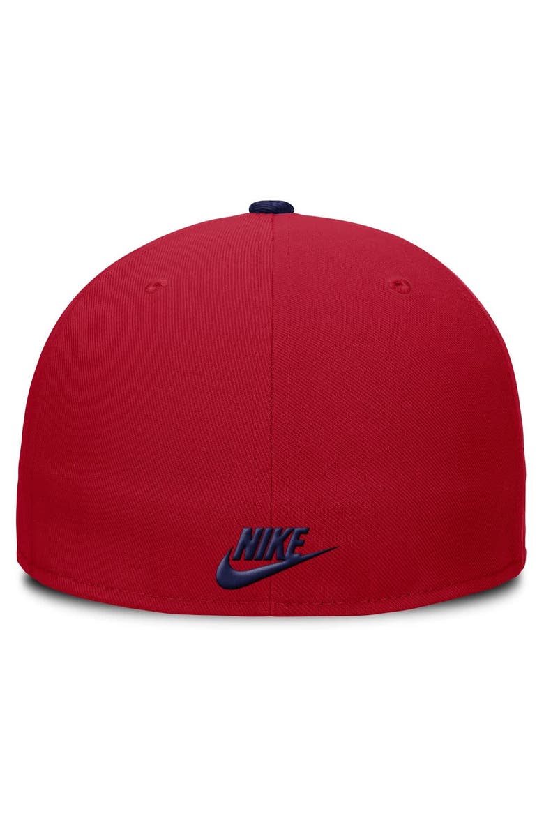 Nike Men's Nike Red Atlanta Braves True Performance Fitted Hat, Alternate, color, 
