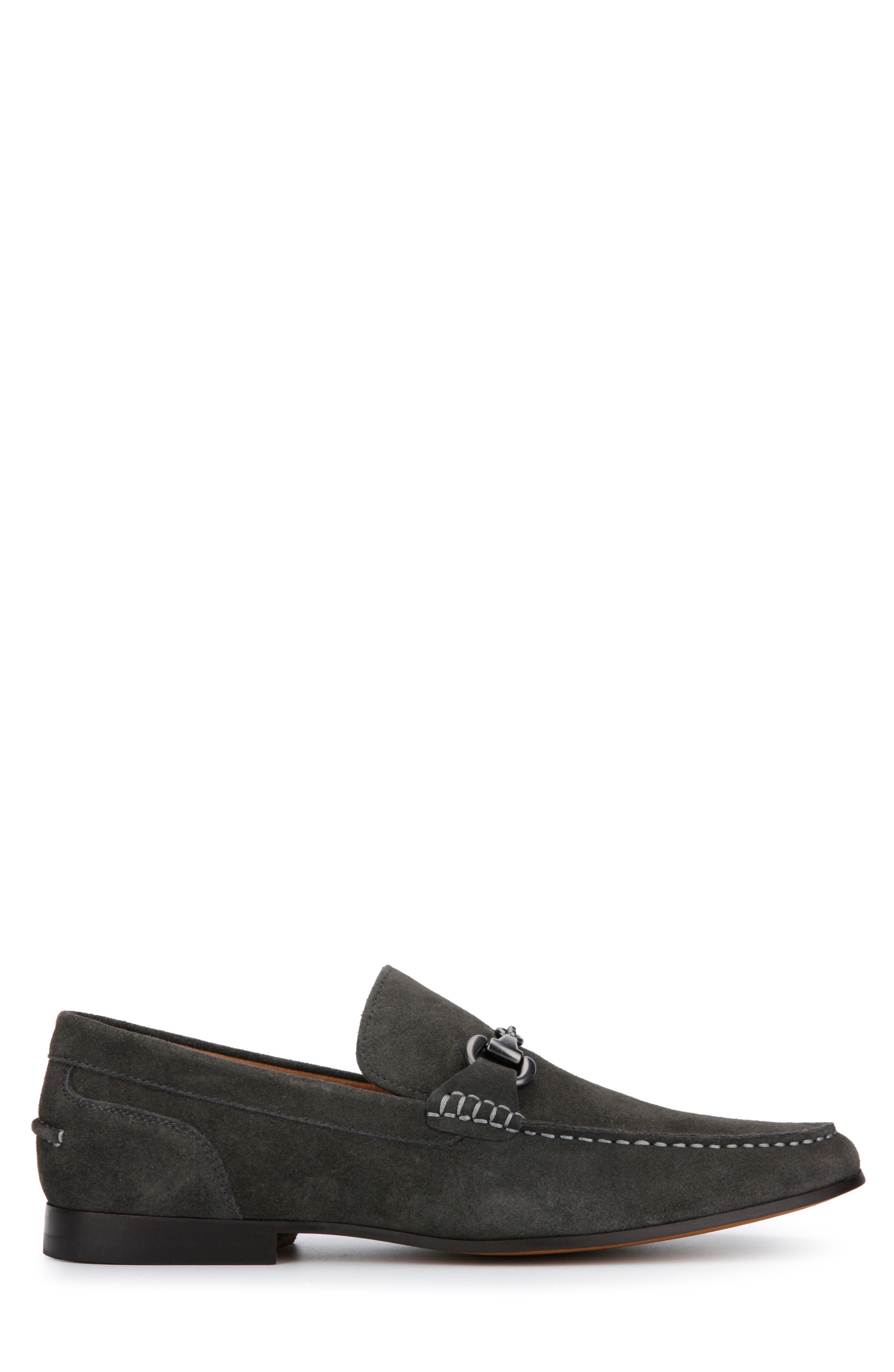 Crespo Loafer, Alternate, color, DARK GREY SUEDE
